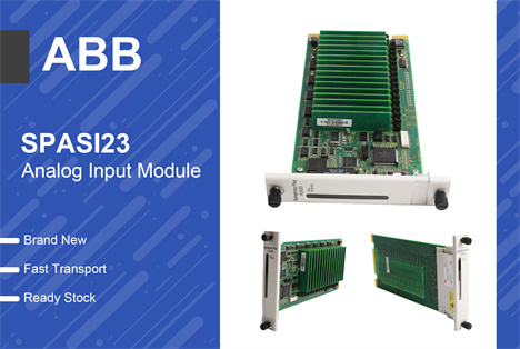 Transforming Industria: The ABB SPASI23 Analog Input Module