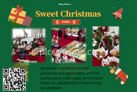 Christmas celebration: The company celebrates the moment of warmth and unity